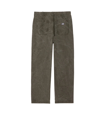 Commons, Black/Olive Wrinkle Wash