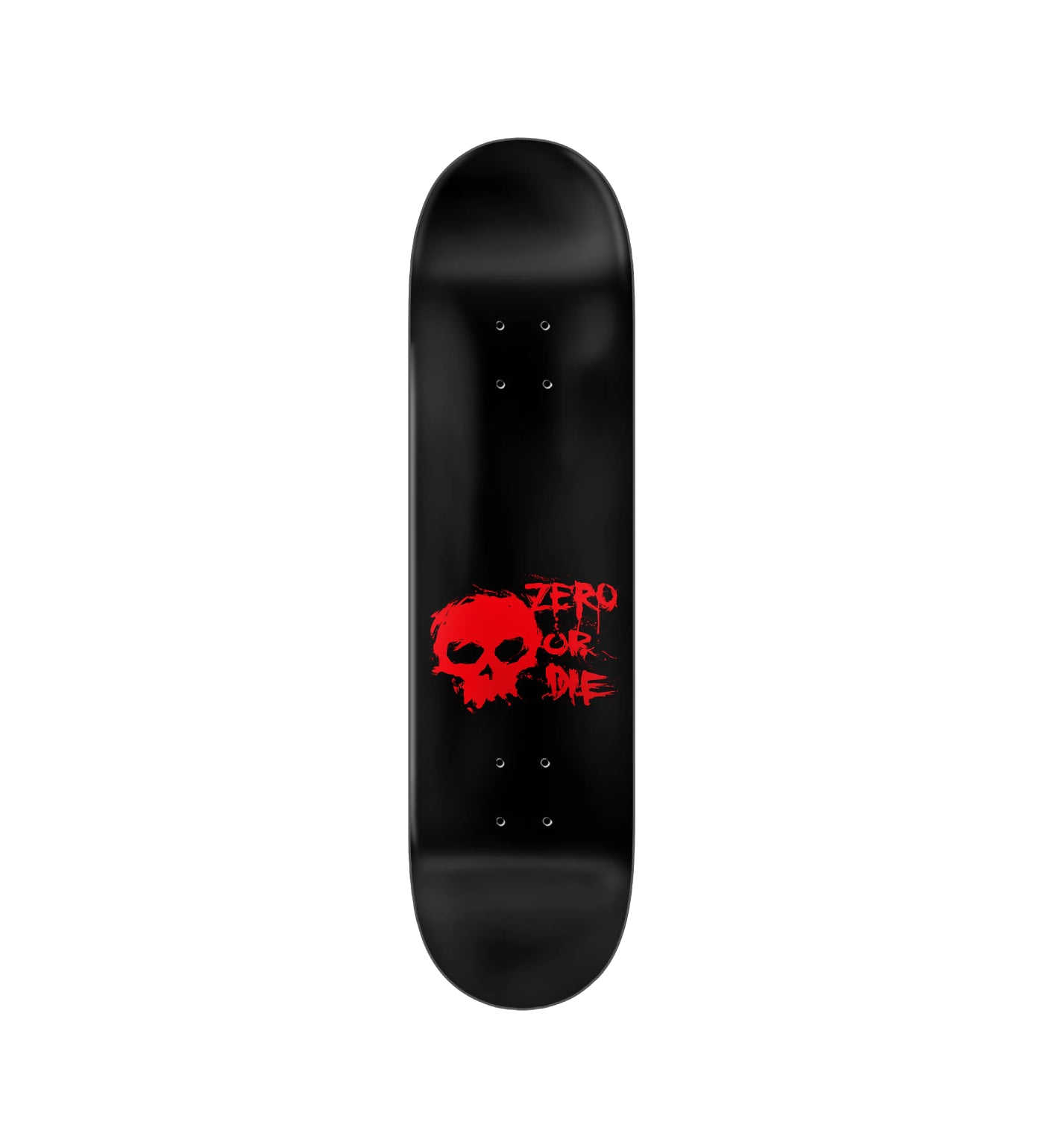 Blood Skull, Dipped Black/Red
