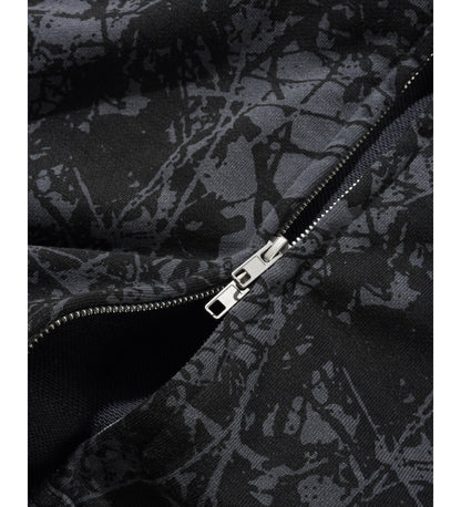 Woods Camo Zip, Washed Black