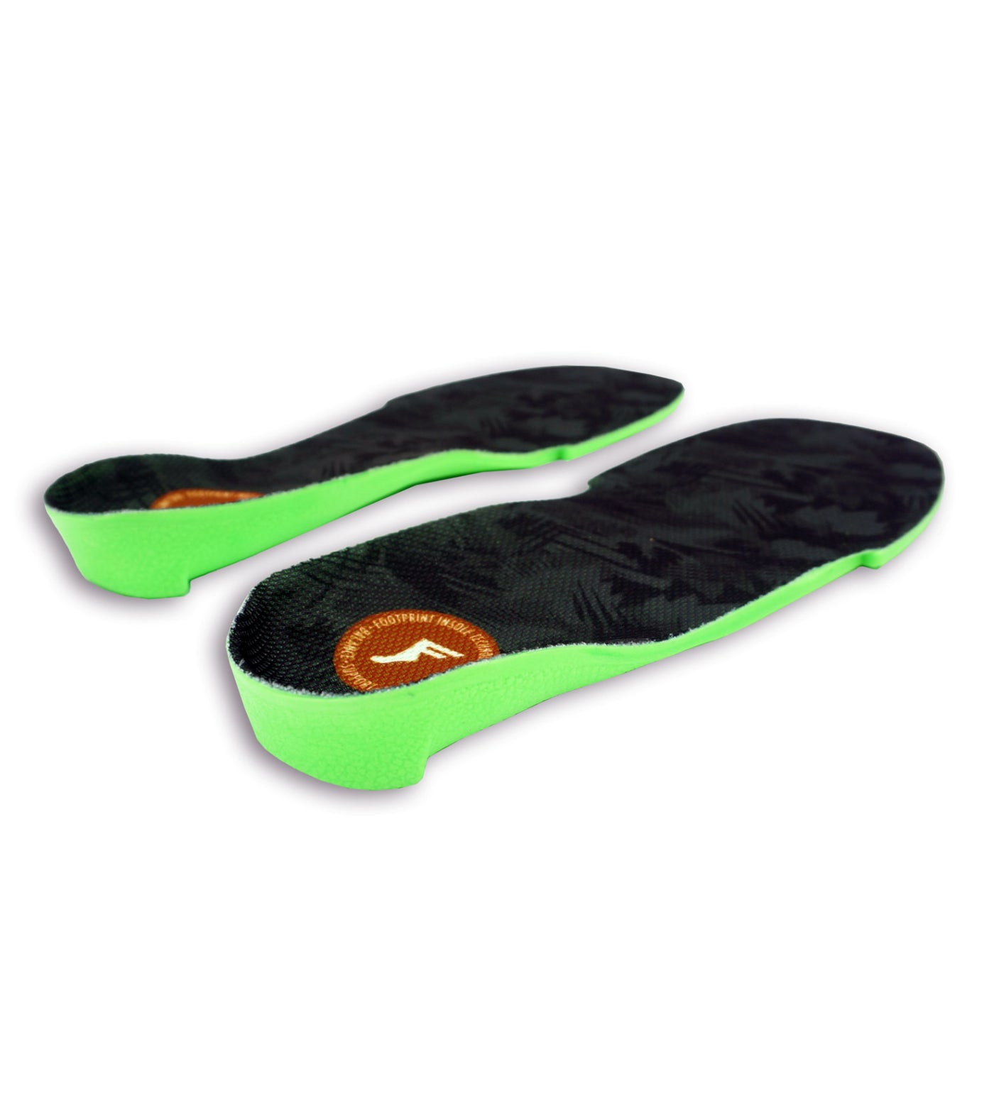 Gamechangers Elite Custom Orthotics, Dark Grey Camo