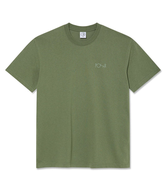 Contrast Stroke Logo, Moss Green