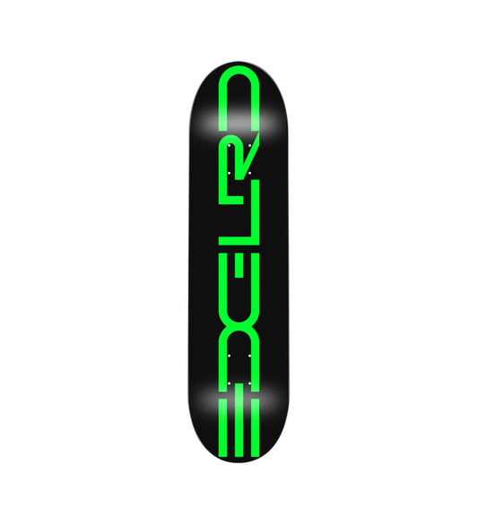 Tech Script, Black/Green