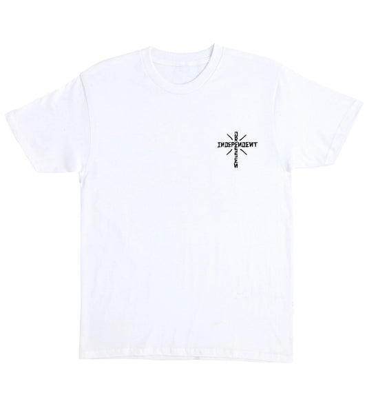 Dressen Skull Rose, White