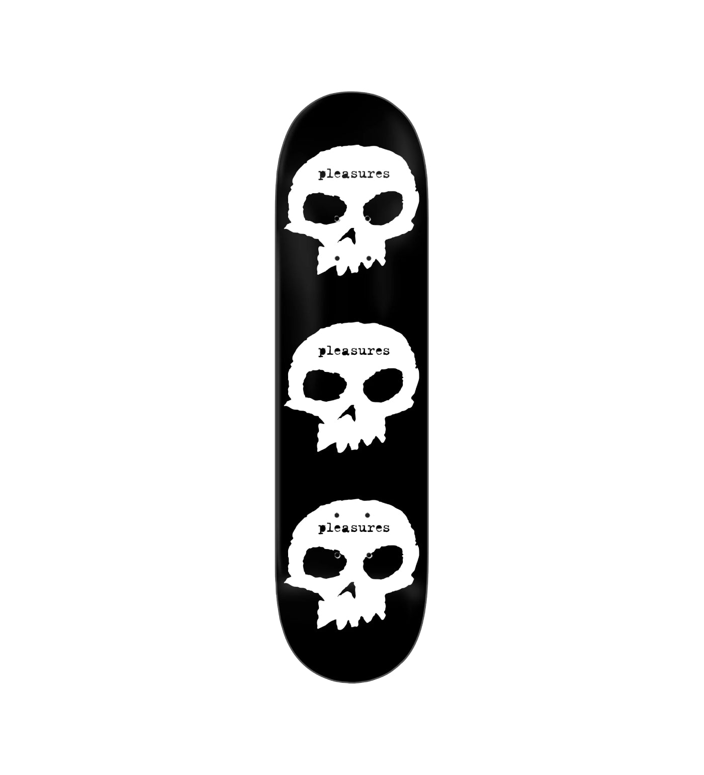 x Pleasures - 3 Skull, Black
