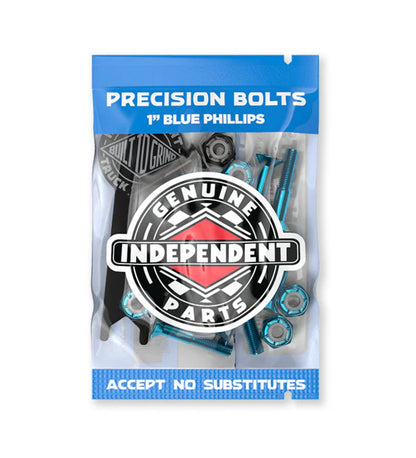 Hardware W/Tool 1" Phillips, Blue/Black