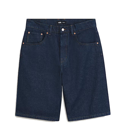 Check-5 Baggy Jort, Dark Rinse
