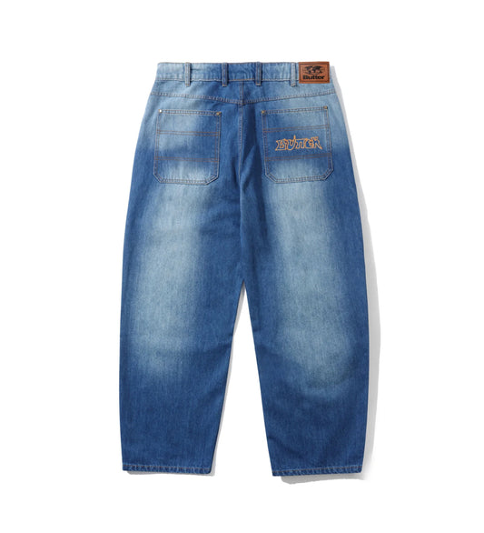 Encounter - BAGGY, Washed Slub Blue