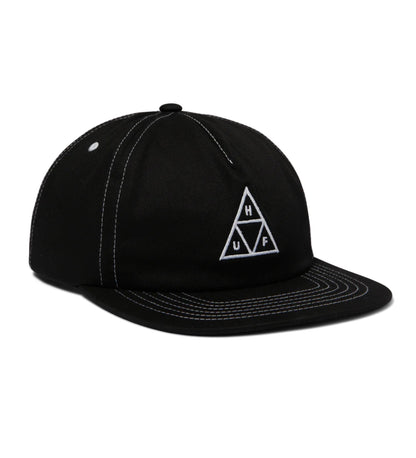 Triple Triangle Snapback, Black/White