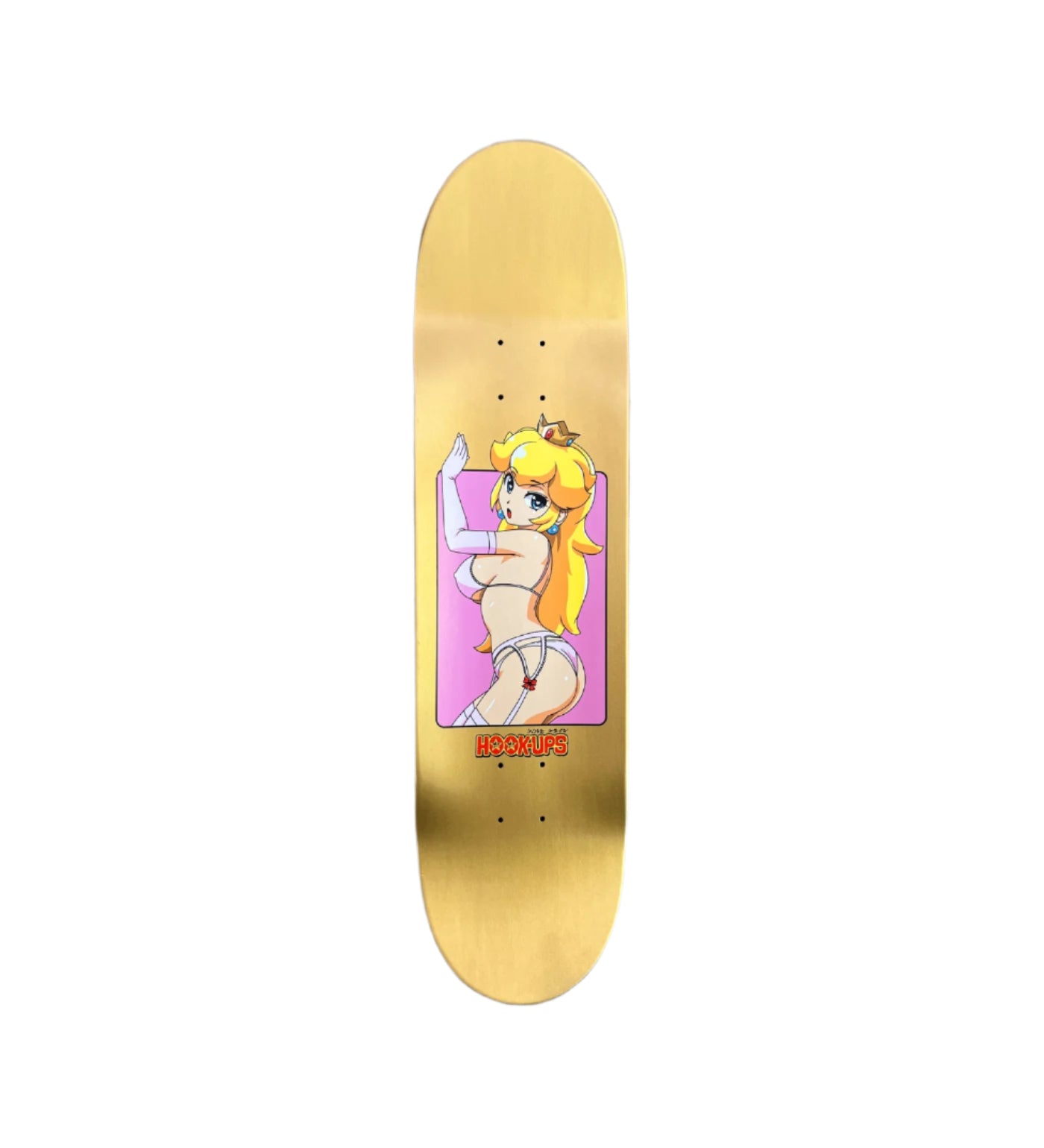 Peach, Gold Dip