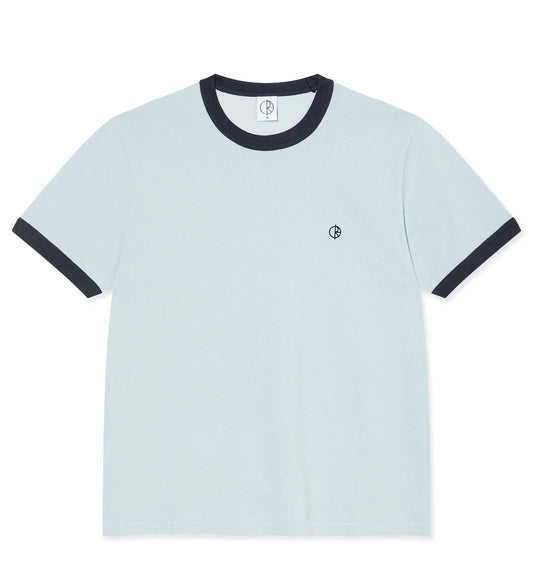 Ringer, Light Blue/Navy