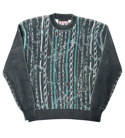 Chain Knit, Black