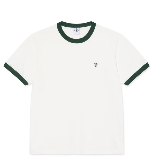 Ringer, Cloud White/Dark Green