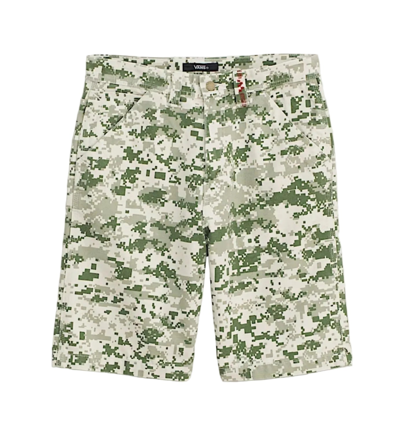 Check-5 Baggy Canvas Short, Digi Camo