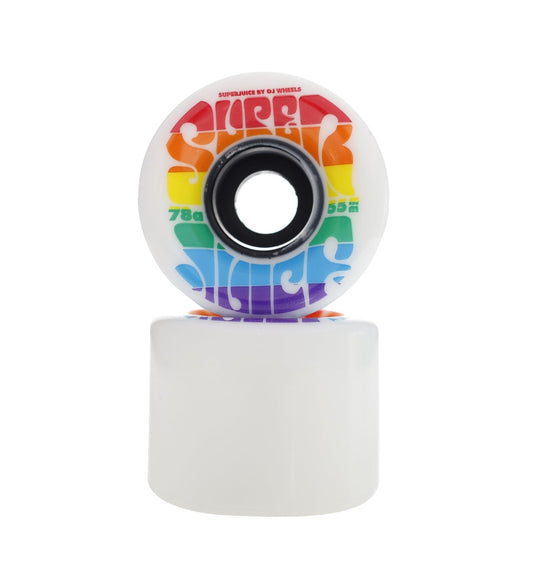 Mini Super Juice 78A, White/Rainbow