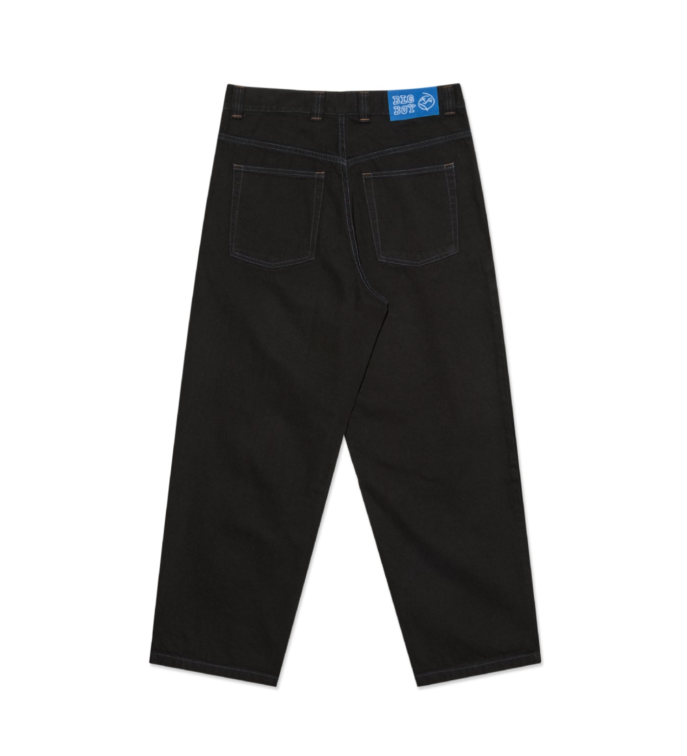 Big Boy, Black/Blue Stitching