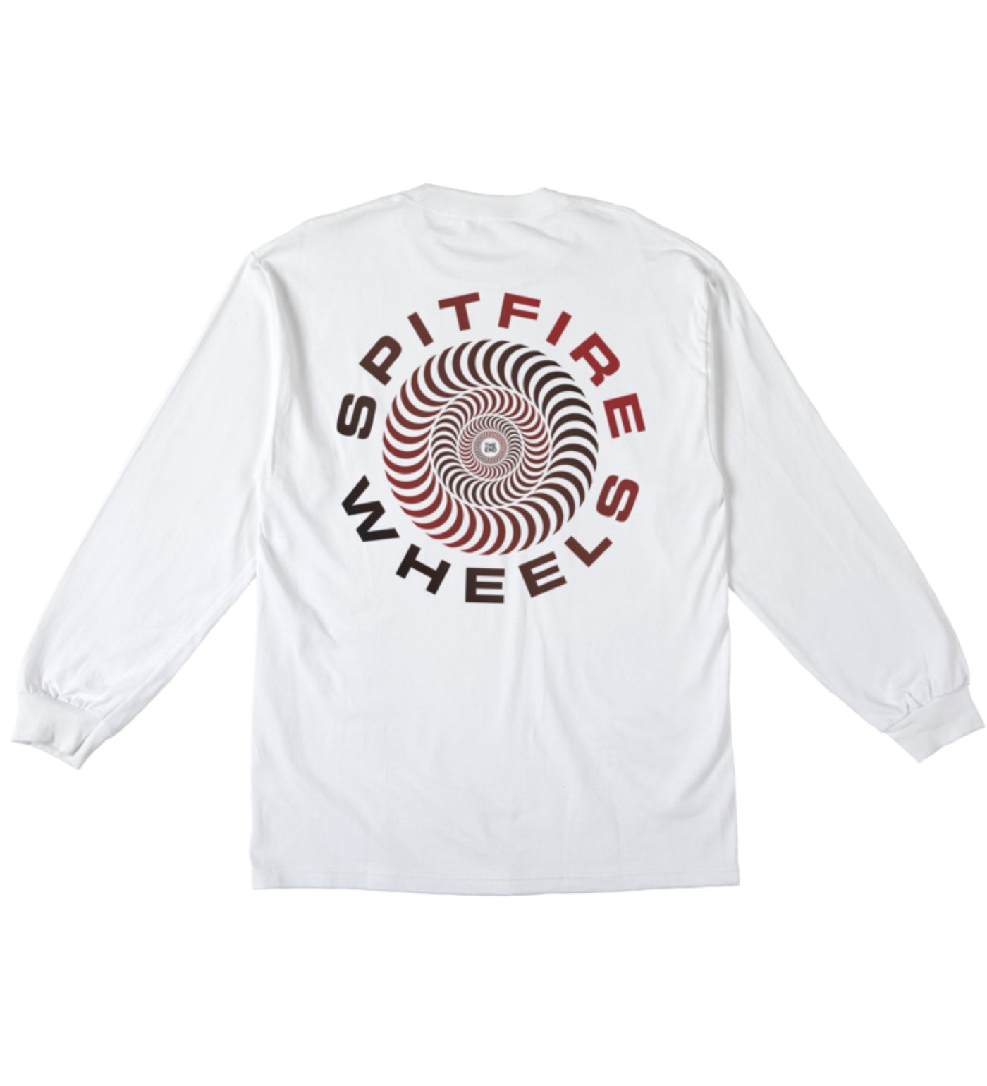 Classic '87 Swirl Fade Fill LS, White/Red/Black