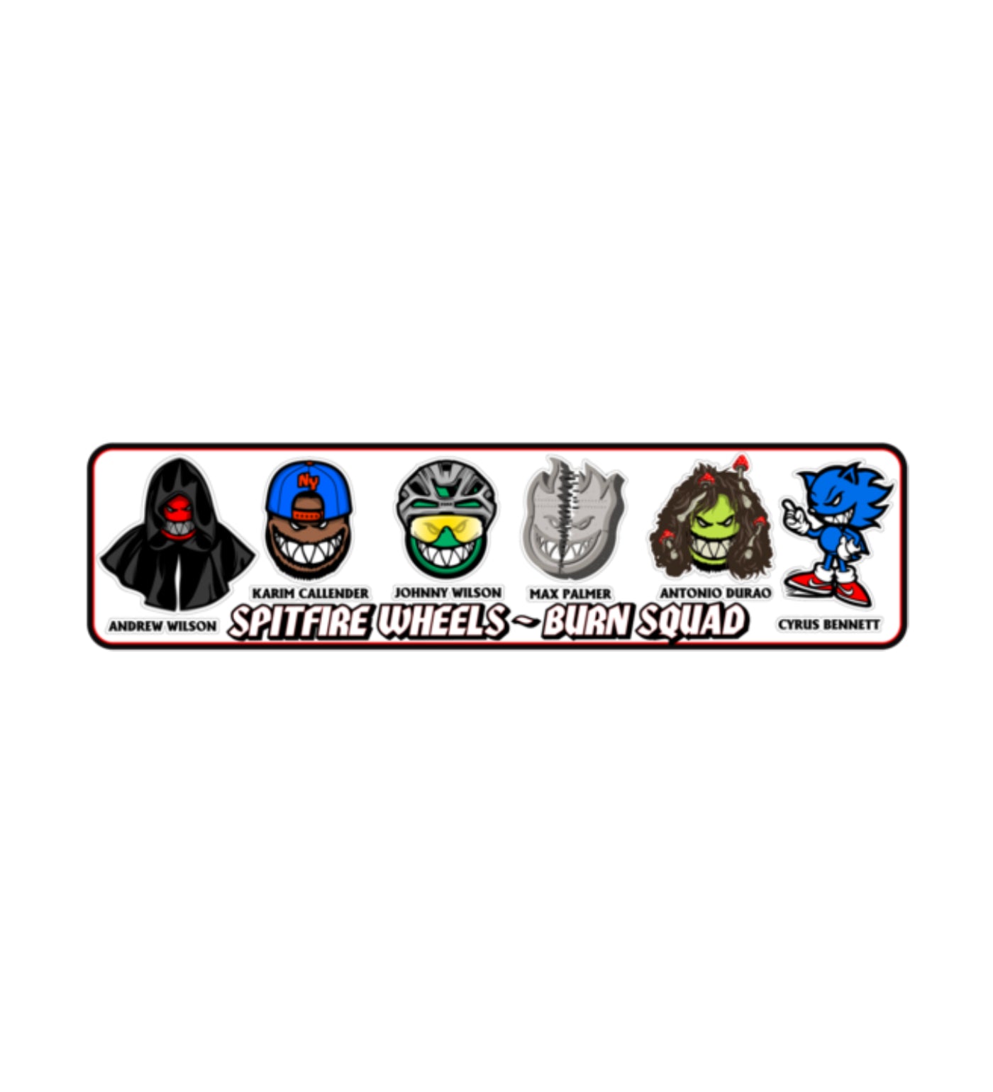 F4 Andrew Wilson Burn Squad Radial 99a, Black