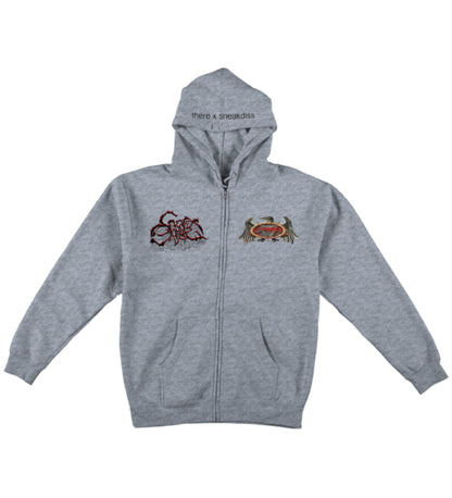 x Sneakdiss Zip Heather Grey