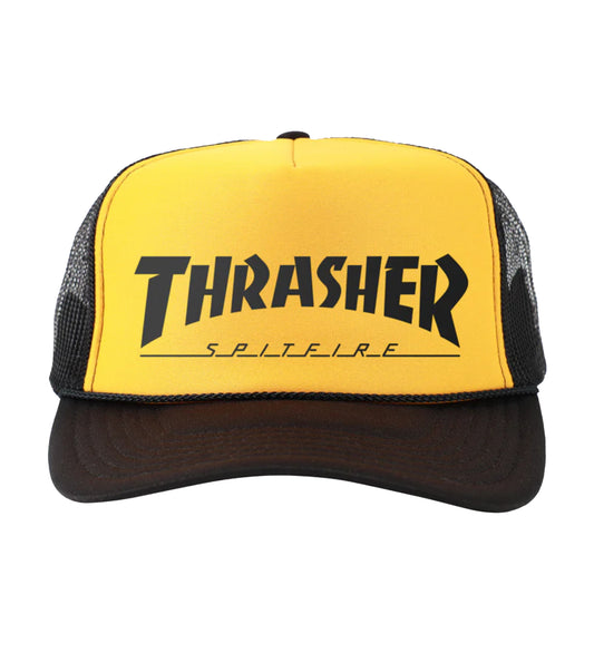 x Spitfire - Mag Logo (Trucker), Gold/Black